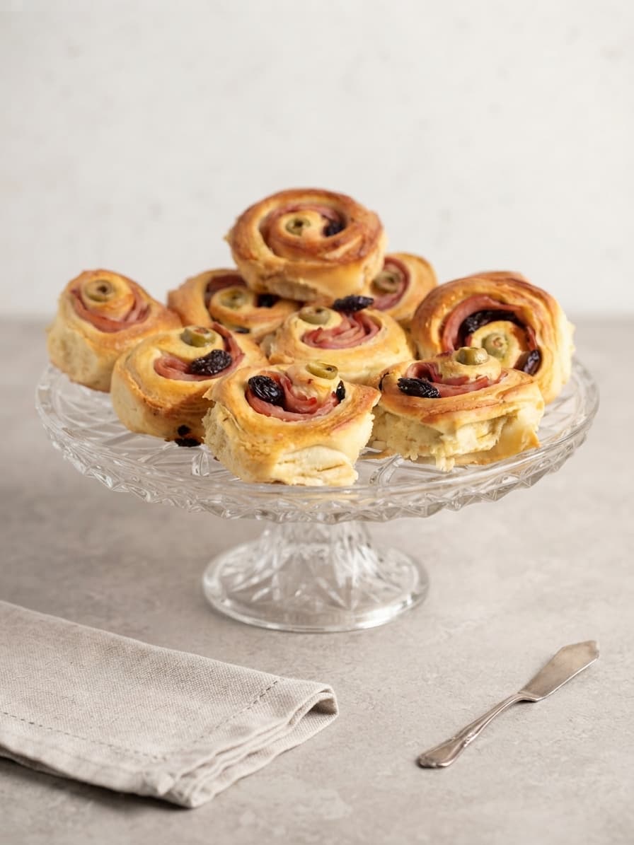 Pan de jamón (sabor tocineta)