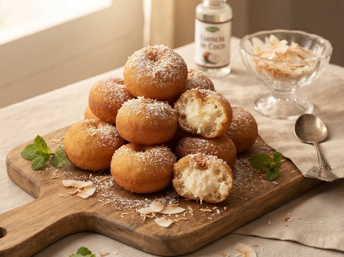 Bombitas de coco