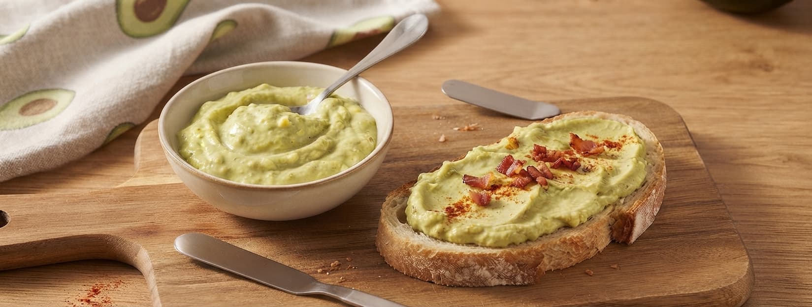 Crema gourmet de aguacate