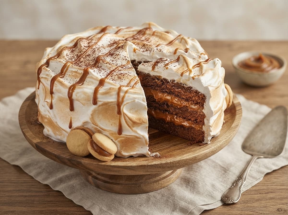Torta húmeda de arequipe